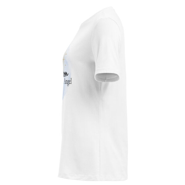 Mom of an Angel T-Shirt, Bereavement Tshirt with Angel Wings, Loss of Daughter or Son Tee - Image 2
