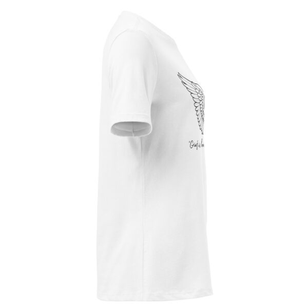 Bereavement T-Shirt, “Grief is Love with Nowhere to Go”, Simple Memorial Quote Tee - Image 4