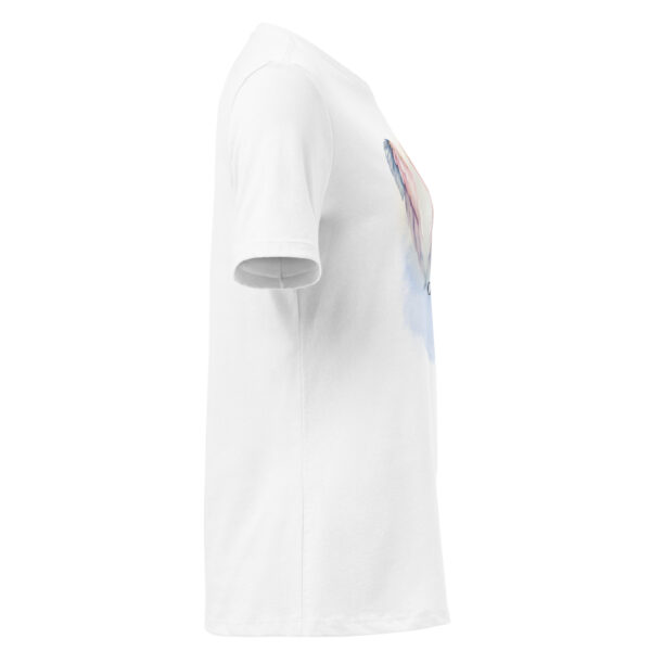 Mom of an Angel T-Shirt, Bereavement Tshirt with Angel Wings, Loss of Daughter or Son Tee - Image 3